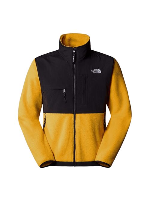 Giacca da uomo in pile, zip, colore gold/black. THE NORTH FACE | NF0A88XHZU31